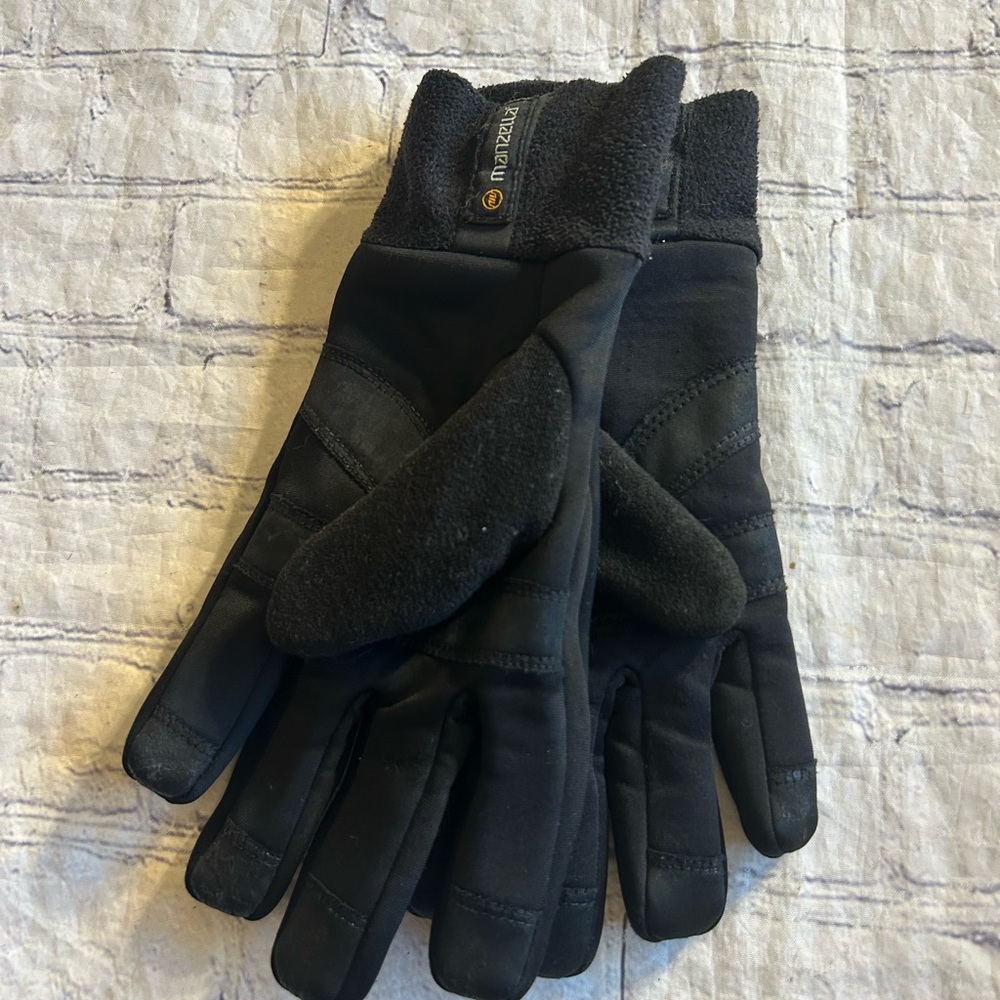 Manzella Evolution W2 Warmer Outdoors Mens Black Gloves Size Medium View 2